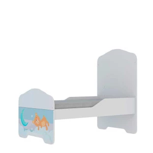 Berço Americano 2 em 1 Mini Cama Mundo Encantado Gelius Branco