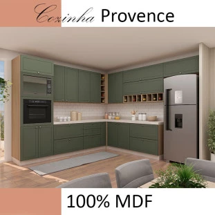 Módulo Nicho Horizontal 80x20x34cm 100% MDF Cozinha Modulada Robel Hanover