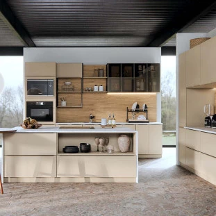 Módulo Aéreo Nicho 68x70x34cm Sem Porta 100% MDF Cozinha Modulada Robel Fendi