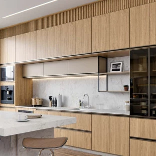 Módulo Balcão 20cm 1 Porta 100% MDF Cozinha Modulada Gold Robel Hanover/Hanover