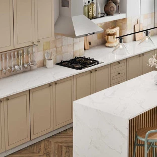 Módulo Balcao 40cm 1 Porta 100% MDF Cozinha Modulada Provence Robel Branco/Fendi Matte