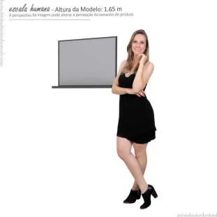 Espelho Para Banheiro Aço 495 Cozimax Preto