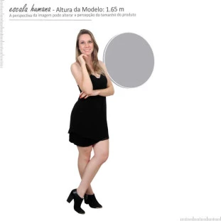 Espelho Para Banheiro Redondo Aço Luna 50 Cozimax Branco