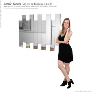 Espelho Decorativo 4055 JB Bechara Pérola