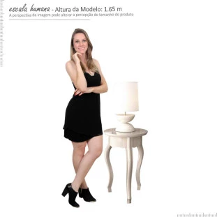 Mesa de Apoio Alta Duquesa EDN Off White