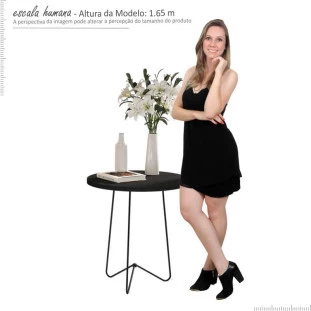 Mesa de Apoio 8004 JB Bechara Preto