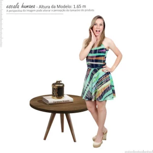 Mesa de Centro Pés Palito 8016 JB Bechara Canela