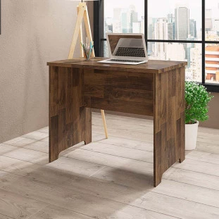 Escrivaninha Pequena 90cm Mesa Estudos Genebra RV Móveis Amadeirado