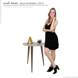 Mesa Lateral Maya Mirarack Off White