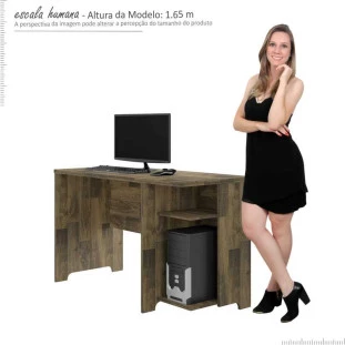 Mesa Para Computador França RV Móveis Amadeirado