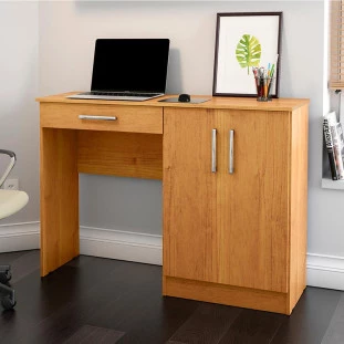 Escrivaninha Com Organizador 2 Portas 120cm Space Patrimar Cinamomo