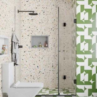 Nicho Para Banheiro 40x27x9.5 Termoplástico Cozimax Cinza