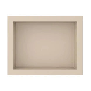 Nicho Para Banheiro 40x30x10 Mármore Sintético Cozimax Bege Liso