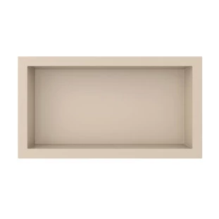 Nicho Para Banheiro 60x30x10 Mármore Sintético Cozimax Bege Liso