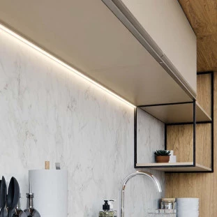 Módulo Nicho Metal 68x60x33cm 2 Prateleiras Cozinha Modulada Robel Aspen