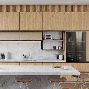 Módulo Nicho Metal 68x80x33cm 2 Prateleiras Cozinha Modulada Robel Fendi