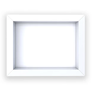 Nicho Para Banheiro 40x30X10 Porcelanato Polido Diamante Cozimax Branco Liso