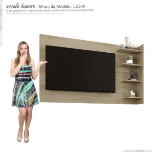 Painel Para TV até 55 Chicago RV Móveis Niagara