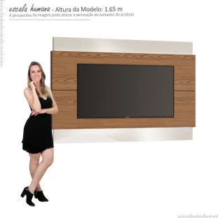 Painel Para TV 65 Polegadas Classic 1.8 Imcal Freijó/Off White