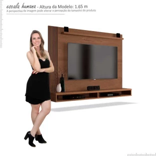 Painel Para TV até 50 Polegadas Dijon EDN Naturale