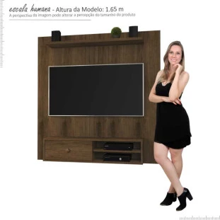 Painel Para TV 50 Polegadas 5024 JB Bechara Canela