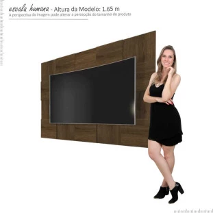 Painel Para TV 55 Polegadas 5095 JB Bechara Canela