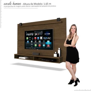 Painel Suspenso Para TV até 65 Pol Max 1.8 EDN Nogal