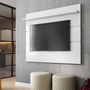 Painel Para TV 55 Polegadas 140cm Prism 1.4 Patrimar Branco
