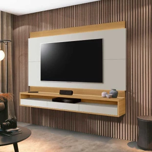 Painel Suspenso Para TV até 60 Pol Savoy 1.6 EDN Freijo/Fendi