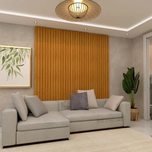 Placa Painel Ripado Nobre 200cm x 250cm Gelius Naturale