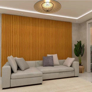 Placa Painel Ripado Nobre 350cm x 250cm Gelius Naturale