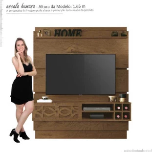 Painel Para TV até 60 Zurique EDN Naturale
