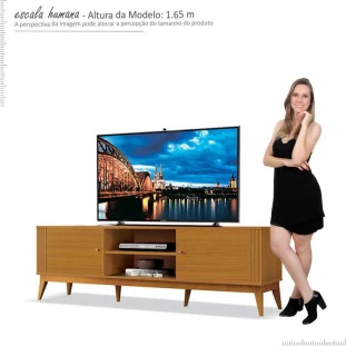 Rack Legacy 1.6 Para TV 60 Polegadas EDN Cedro Natural