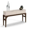 Aparador Para Sala de Jantar Amalfi Lukaliam Off White/Noce
