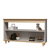 Aparador 137cm Sala com Rathan Memphis EDN Fendi/Freijo