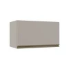 Módulo Armário Aéreo 60cm Porta Basculante 100% MDF Cozinha Modulada Gold Robel Fendi/Fendi