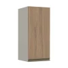 Módulo Armário Aéreo 68x30 1 Porta 100% MDF Cozinha Modulada Gold Robel Fendi/Hanover
