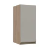 Módulo Armário Aéreo 68x30 1 Porta 100% MDF Cozinha Modulada Gold Robel Hanover/Fendi