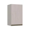 Módulo Armário Aéreo 68x40 1 Porta 100% MDF Cozinha Modulada Gold Robel Fendi/Aspen