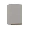 Módulo Armário Aéreo 68x40 1 Porta 100% MDF  Cozinha Modulada Gold Robel Fendi/Fendi