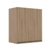 Módulo Armário Aéreo 68x60 2 Portas 100% MDF Cozinha Modulada Gold Robel Hanover/Hanover