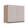 Módulo Armário Aéreo 68x80 2 Portas 100% MDF Cozinha Modulada Gold Robel Hanover/Aspen
