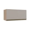 Módulo Armário Aéreo 70cm Porta Basculante 100% MDF Cozinha Modulada Gold Robel Hanover/Fendi