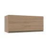 Módulo Armário Aéreo 80cm Porta Basculante 100% MDF Cozinha Modulada Gold Robel Hanover/Hanover