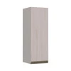 Módulo Armário Aéreo 88x30 1 Porta 100% MDF Cozinha Modulada Gold Robel Fendi/Aspen