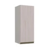 Módulo Armário Aéreo 88x35 1 Porta 100% MDF Cozinha Modulada Gold Robel Fendi/Aspen