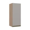 Módulo Armário Aéreo 88x35 1 Porta 100% MDF Cozinha Modulada Gold Robel Hanover/Fendi
