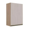 Módulo Armário Aéreo 88x60 2 Portas 100% MDF Cozinha Modulada Gold Robel Hanover/Aspen