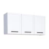 Armário Aéreo de Cozinha Aço 3 Portas Juno/Apolo 120 Cozimax Branco