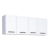 Armário Aéreo de Cozinha Aço 4 Portas Juno/Apolo 150 Cozimax Branco